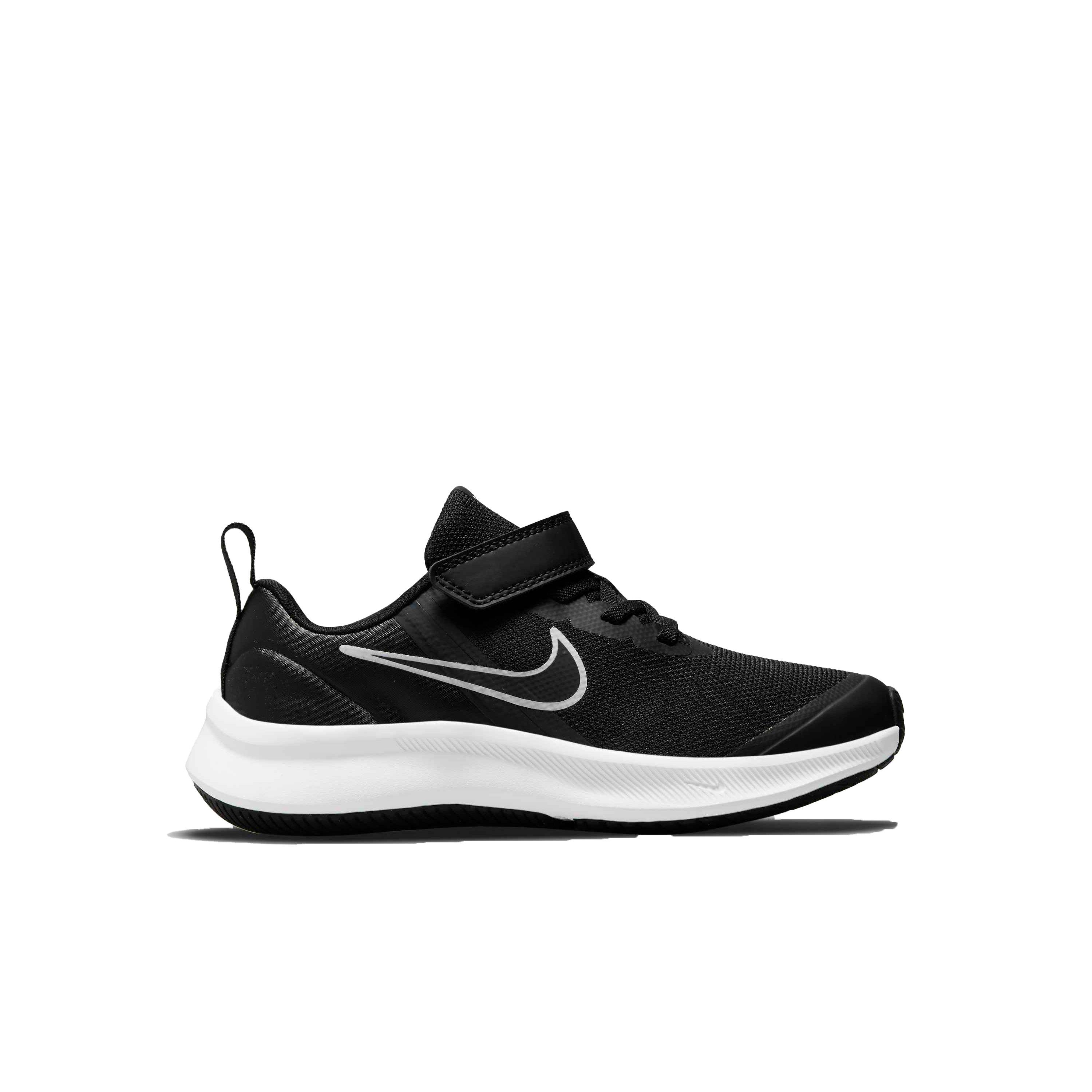 Nike Star Runner 3 Preschool Boys' Velcro Running Shoe - Black